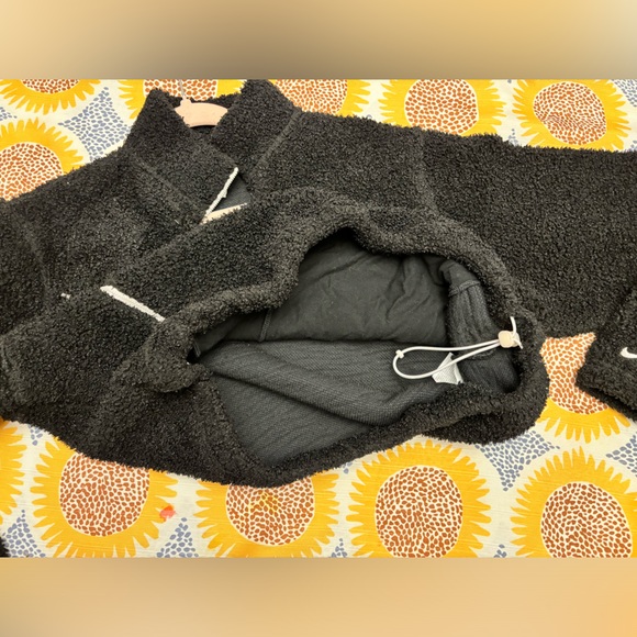 Nike Training Cozy Therma-Fit Half Zip Top In Black - Picture 7 of 8